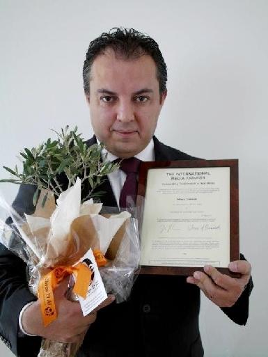 Хива Осман награжден премией "The International Media Awards 2012"