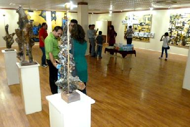 Четыре художника открыли выставку в Эрбиле 