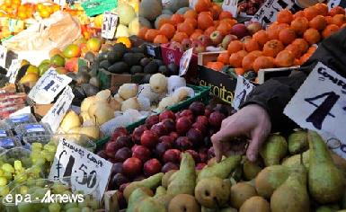 Количество запрещенных в ввозу фруктов и овощей в Курдистане достигло 20 