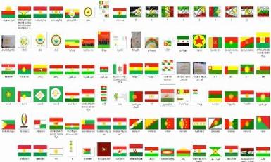Попытка создания нового курдского флага вызвала протесты