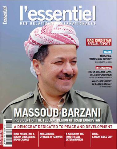 Интервью Масуда Барзани французскому журналу "LEssentiel Magazine"