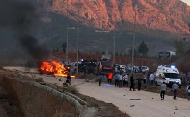 На воздух в турецкой провинции Хаккяри взлетел заминированный автомобиль. Погиб один человек, еще 12 ранены