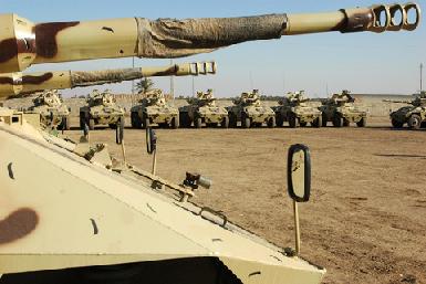 Ирак стягивает тяжелую бронированную технику к горам Хамрин