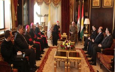Президент Барзани встретился c кардиналом Римско-католической церкви 