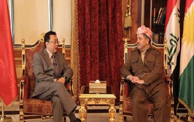 Президент Барзани приветствовал посла КНР в Ираке 