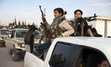 Курдские женщины-воины в сирийской битве