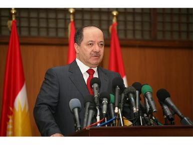 Президент Барзани начал исторический визит в Россию