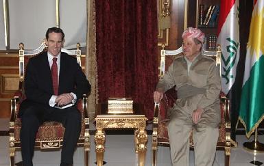 Президент Барзани и советник Государственного департамента США обсудили ситуацию в Ираке и Сирии 