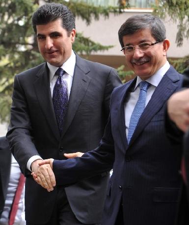 Нечирван Барзани встретится с главой МИД Турции в Анкаре 