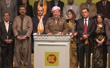 Барзани официально открыл агитационную кампанию "Демократической партии Курдистана" 
