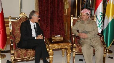 Президент Барзани встретился с датским послом в Ираке 
