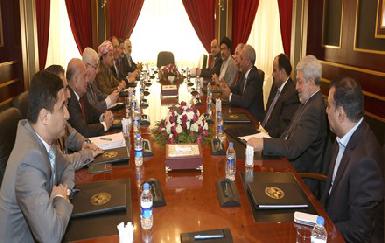 Президент Барзани принял делегацию иракского парламента 