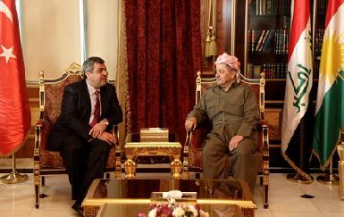 Президент Барзани встретился с новым послом Турции в Ираке