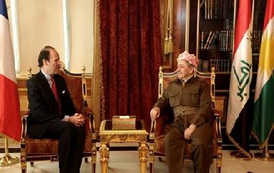 Президент Барзани встретился с представителем МИДа Франции 