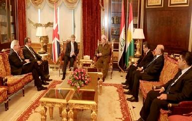Президент Барзани встретился с представителем МИД Великобритании