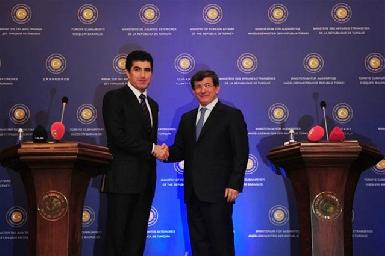 Барзани и Давутоглу объявили об открытии 5 новых пограничных переходов между Иракским Курдистаном и Турцией 