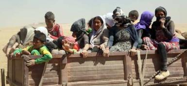 Тысячи езидских беженцев прибывают в Курдистан 
