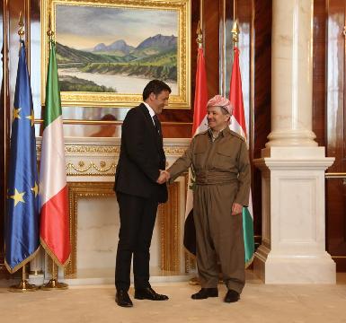 Итальянский премьер посетил Эрбиль
