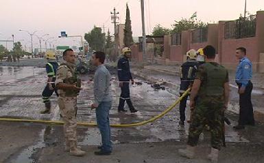 Четыре человека получили ранения во время взрыва в Эрбиле