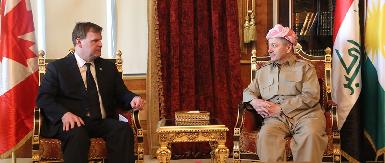 Президент Курдистана встретился с министром иностранных дел Канады