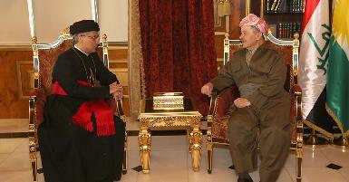 Президент Барзани принял делегацию ассирийской церкви