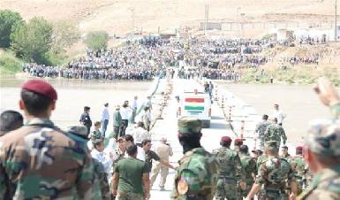 Тела четырех пешмерга доставлены через Сирийский Курдистан