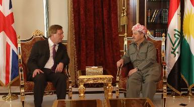 Президент Курдистана принял нового посла Великобритании в Ираке 