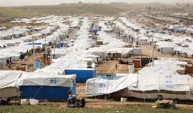 Иракские курды открыли лагерь для беженцев Кобани 