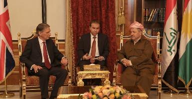 Президент Курдистана принял министра иностранных дел Великобритании
