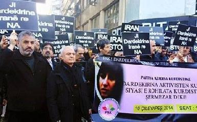 В Стамбуле прошла демонстрация против казней курдов в Иране