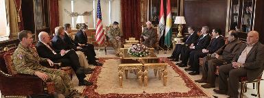Президент Барзани встретился с главой командования спецоперациями США