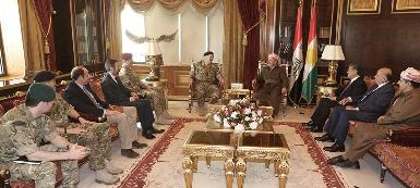 Президент Барзани встретился с новым посланником правительства Великобритании по вопросам безопасности в Курдистане