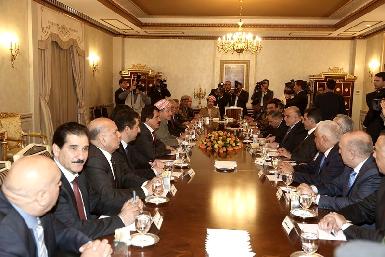 Президент Барзани и премьер-министр аль-Абади провели встречу в Эрбиле