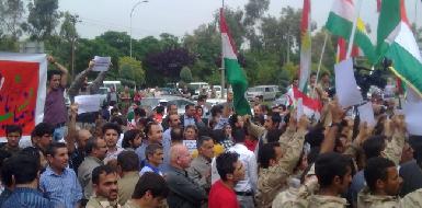 Эрбиль протестует в поддержку Мехабада