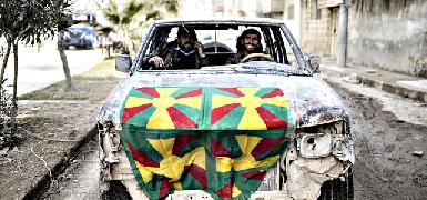 В Кобани празднуют победу в Таль Абьяде