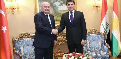 Министр иностранных дел Турции встретился с главой правительства Курдистана