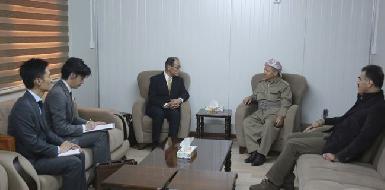 Президент Курдистана встретился с послом Японии в Ираке