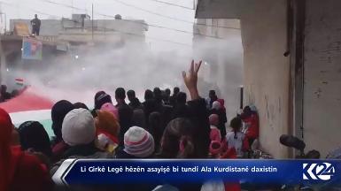 Видео: В Камышлы не позволили отпраздновать День курдского флага