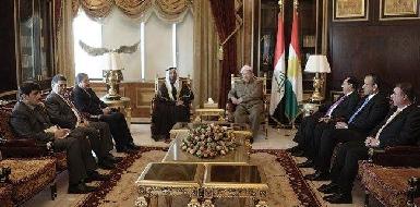 Барзани встретился с президентом арабского парламента