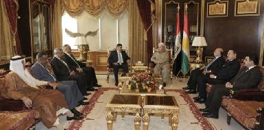 Президент Барзани встретился с группой иракских депутатов 