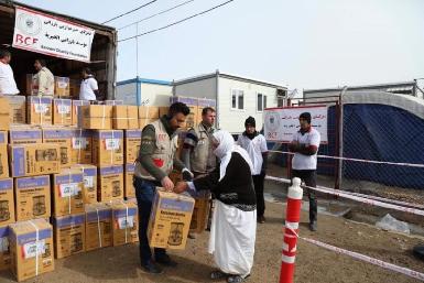 Благотворительный фонд Барзани поставил зимние предметы первой необходимости для тысяч ВПЛ