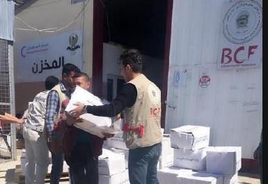 "Благотворительный фонд Барзани" доставил продовольственную помощь 380 семьям ВПЛ