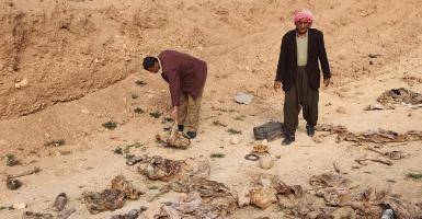 Еще одно массовое захоронение тел езидов обнаружено в Синджаре