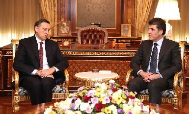 Премьер-министр Курдистана встретился с послами Франции и Германии