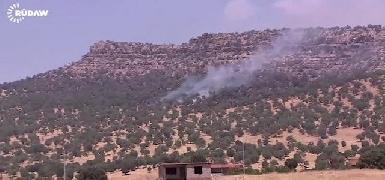 Приграничные районы Сулеймании бомбили военные самолеты