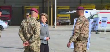 Министр обороны Германии прибыла в Курдистан