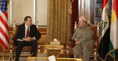 Масуд Барзани и Бретт Макгерк обсудили обстановку в Ираке и Сирии
