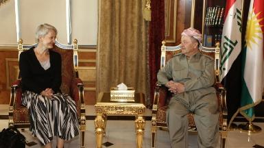 Масуд Барзани поблагодарил Германию за постоянную поддержку Курдистана во время войны против ИГ