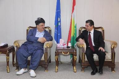 Премьер-министр Курдистана встретился с лидером "Социал-демократической партии Курдистана"