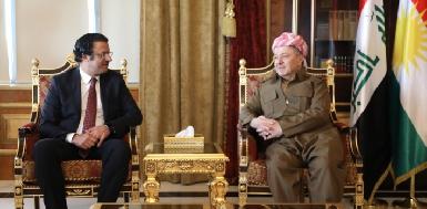 Масуд Барзани встретился с Генеральным консулом Кувейта в Эрбиле